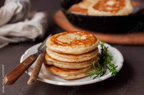 Fluffy Wholemeal Pancakes