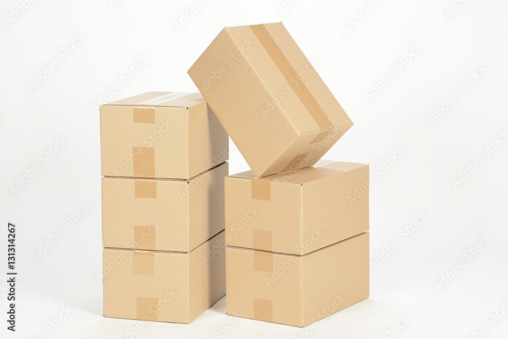 Fototapeta premium Cajas de cartón