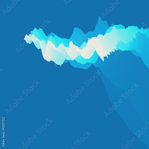 Abstract Background. Dynamic Effect. Vector Illustration. © Login