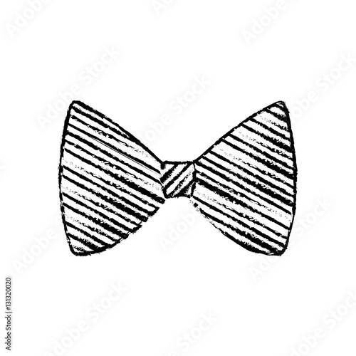 Isolated bow tie icon vector illustration graphic design