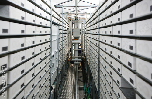 Картината върху платно Automated hospital pharmacy