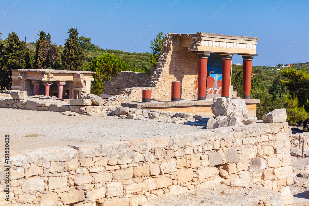 Knossos Palace Ruins, Heraklion Crete