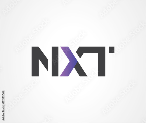Concept of NEXT logo, growth & next generation tool etc.