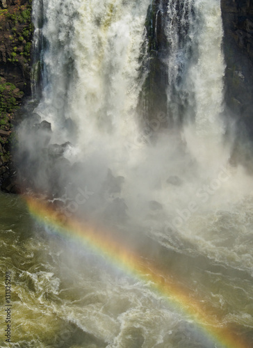 Brazil, State of Parana, Foz do Iguacu, View of the Devil's Throat, part of Iguazu Falls. © Karol Kozłowski