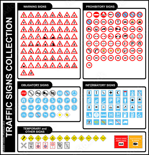 Vector - Traffic Signs Collection