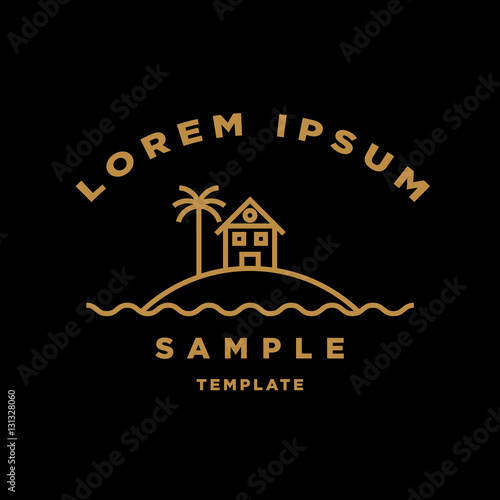 Island Minimal Sign Vector Design