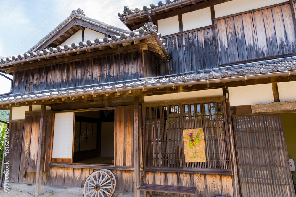 Obraz premium Stary dom japoński