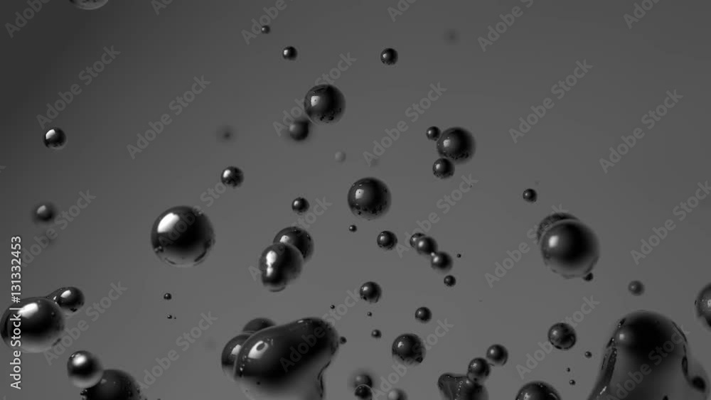 3d rendering wave and swirl ink.Background black abstract liquid or fluid splash 3d rendering wave and swirl ink.Background black abstract liquid or fluid splash