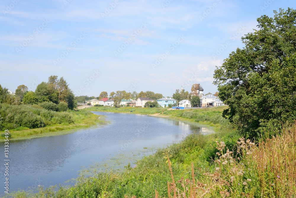 Vologda River, Russia.