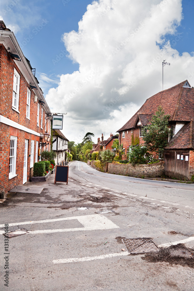 Street through Hollingbourne, Kent