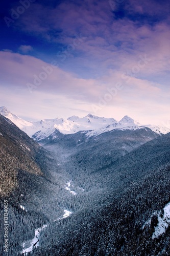Quadro su tela Blackcomb in Whistler