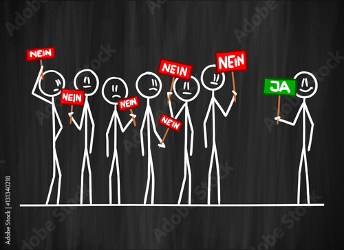 tmk alle dagegen einer dafür I