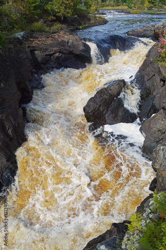 Vermilion Falls - Crane Lake/Orr Minnesota photo