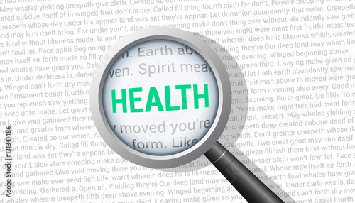 Health Magnifying Glass