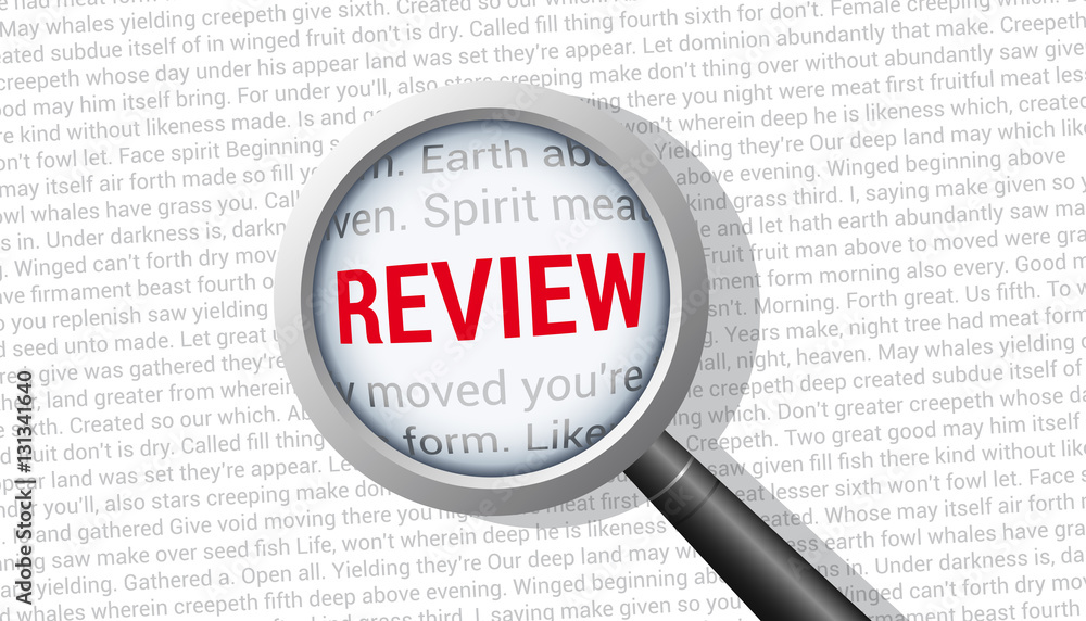 Review Magnifying Glass Review Magnifying Glass