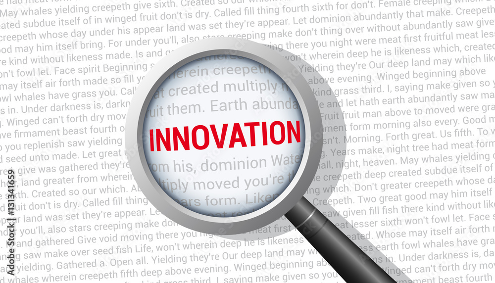 Innovation Magnifying Glass Innovation Magnifying Glass