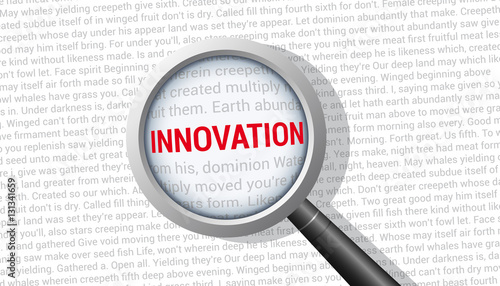 Innovation Magnifying Glass