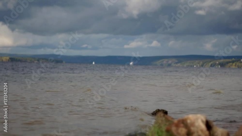 Embankment of the Volga River in Samara