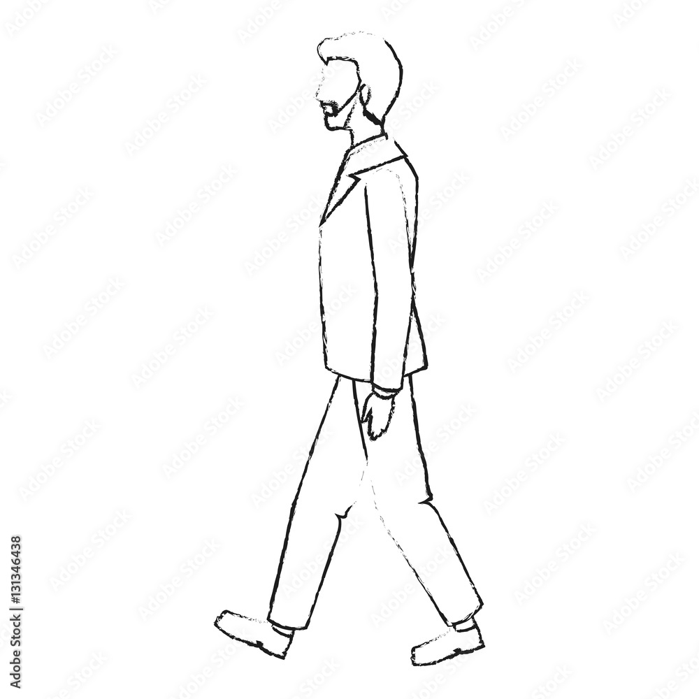 Businessman icon. Management corporate job and leader theme. Isolated design. Vector illustration Businessman icon. Management corporate job and leader theme. Isolated design. Vector illustration