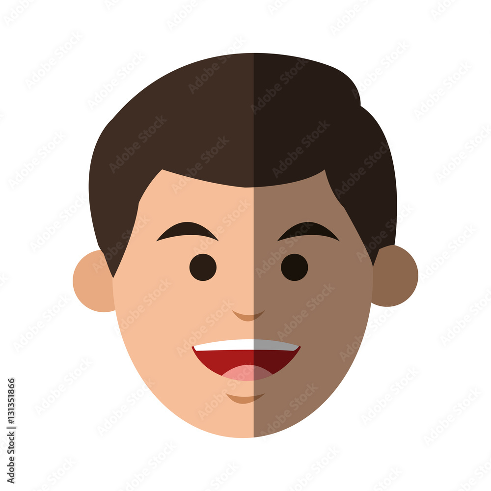 Man icon. Male avatar person people and human theme. Isolated design. Vector illustration Man icon. Male avatar person people and human theme. Isolated design. Vector illustration