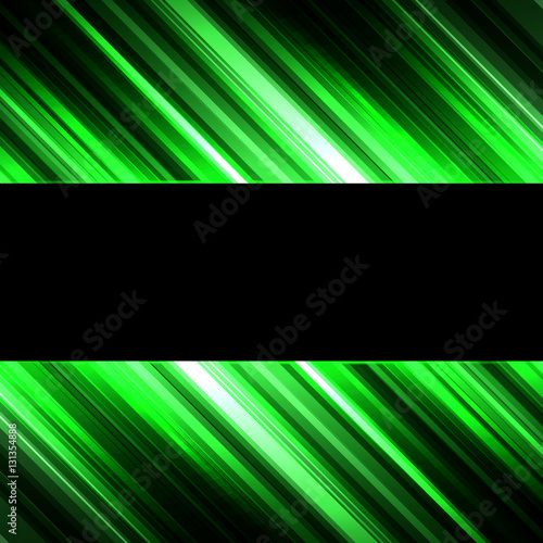 green background