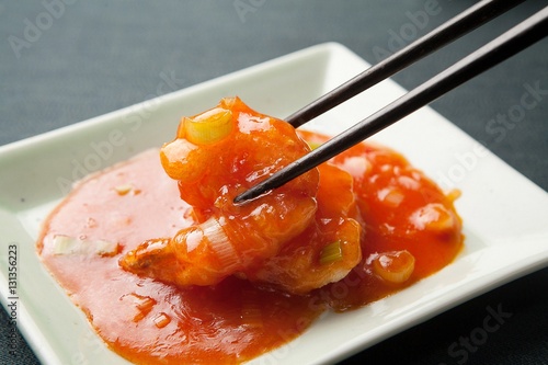 shrimp, seafood,칠리새우, chili saeu, chili shrimp