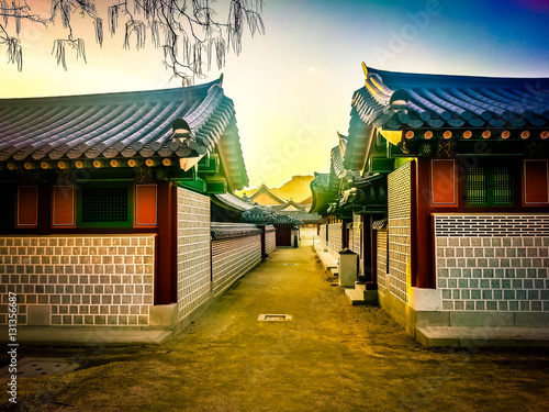 Photography Korean palace