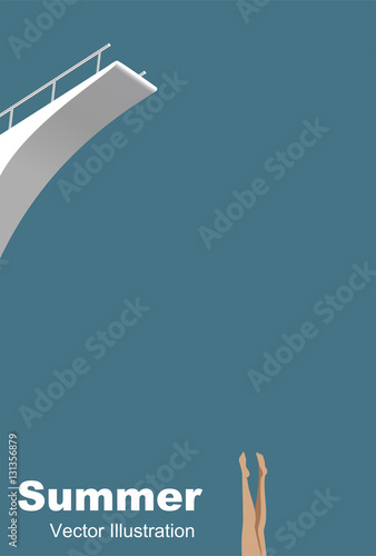 Messages from Summer - Diving Pool -