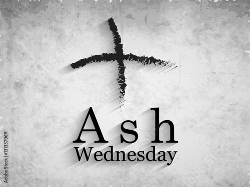 Ash Wednesday background