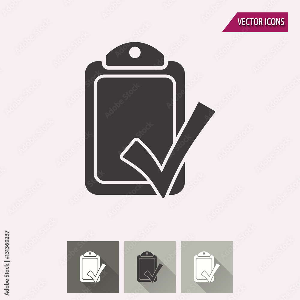 Checklist - vector icon.