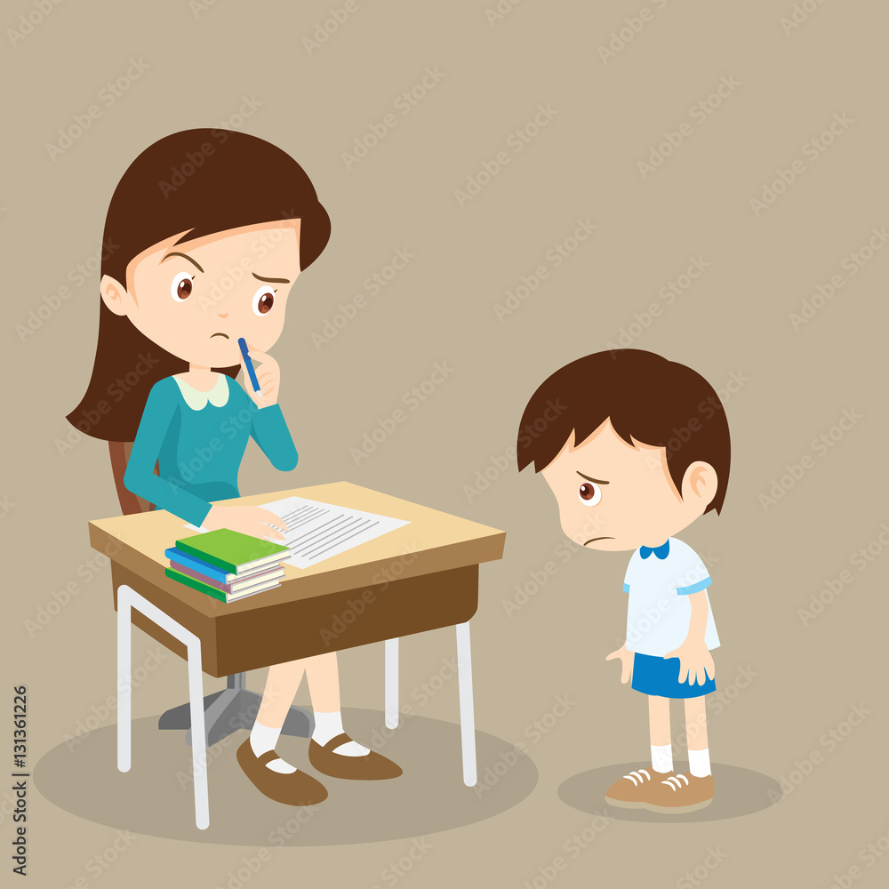 guilty student boy and teacher guilty student boy and teacher