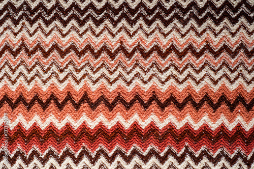 Missoni fabric wool texture photo