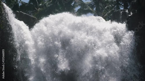 Island of Bali. Blemantung falls. Live, beautiful, magic, real. The falls are an inexhaustible vivifying stream of energy which clears, treat, fill.