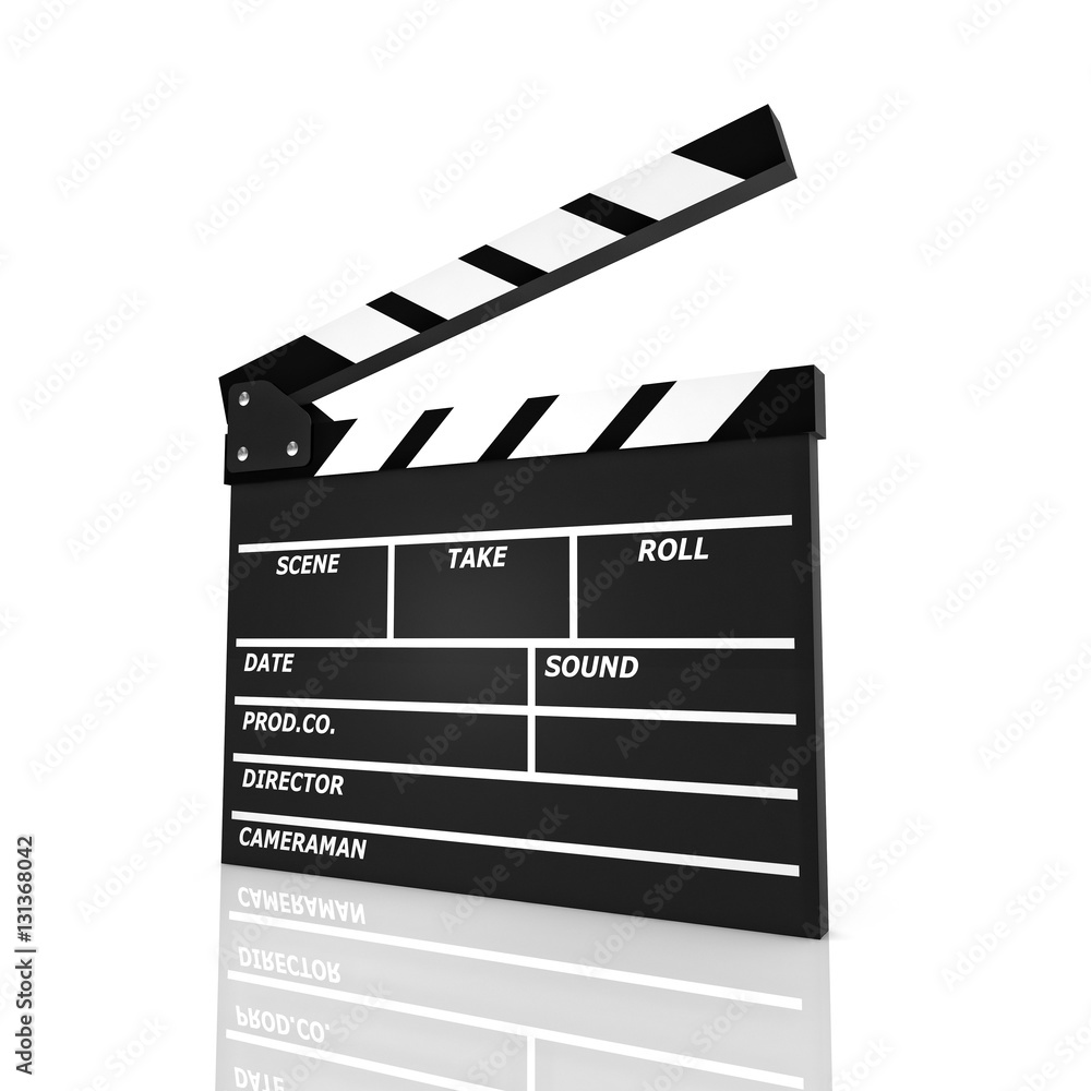 Obraz premium classic clapper board