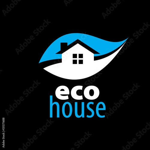 vector logo house