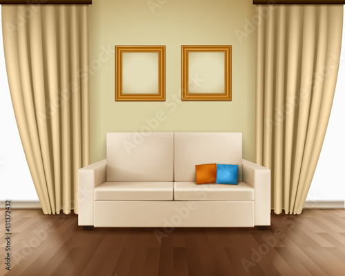 Realistic Room Interior