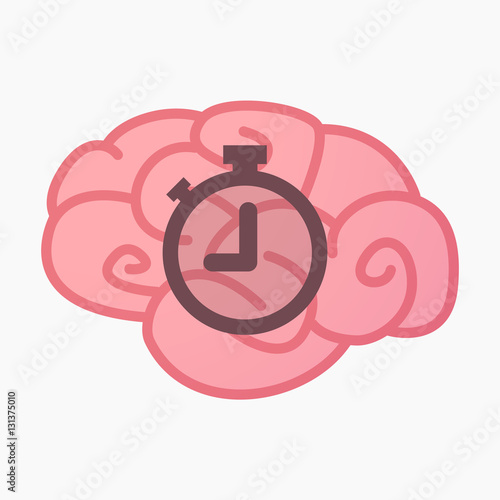 Isolated brain with a timer