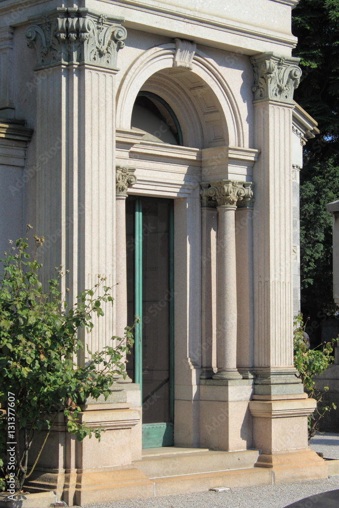 Entrance of a renaissance building