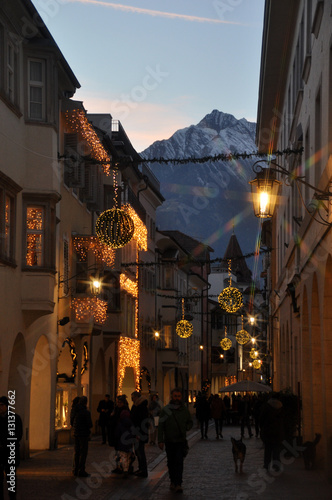 Weihnachtsschmuck in Meran