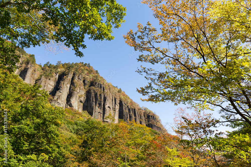 Banji Iwa,  precipitous cliff in Japan