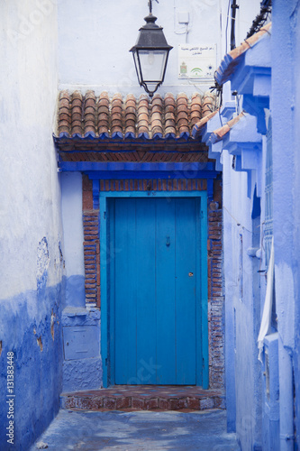 Door in Chaouen, Morocco © Limon Stock