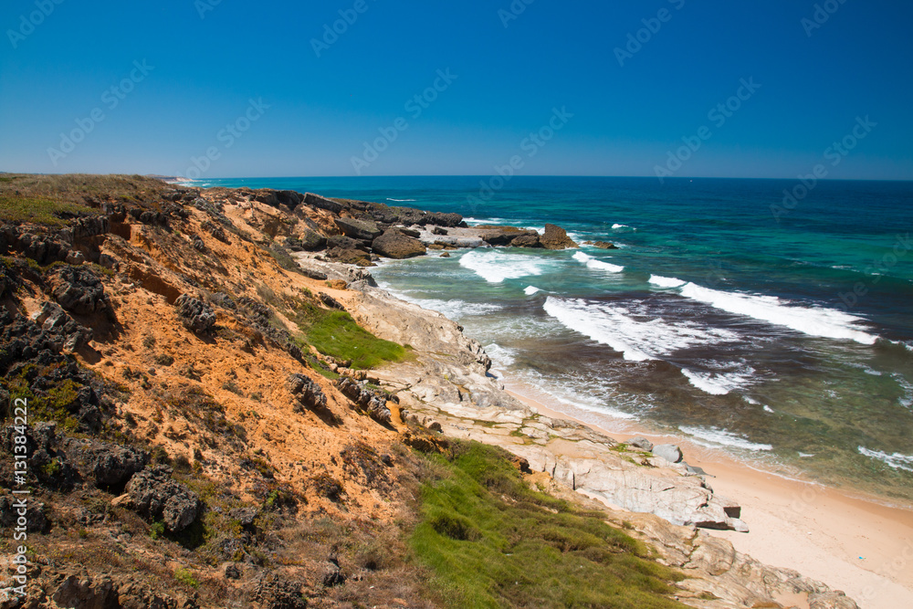 Ocean Coast on Southwest Alentejo and Vicentine  Natural Park, Portugal