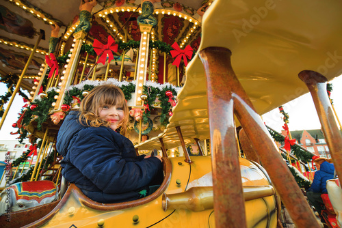 caroussel à noël photo