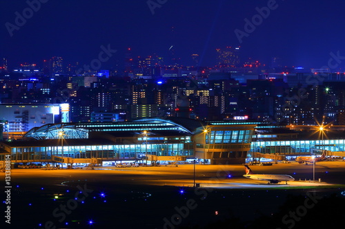 福岡空港夜景