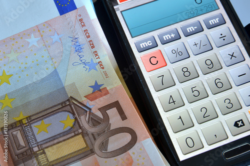 banconote, euro, moneta
