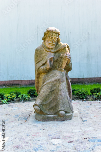 RUSSIA, KALININGRAD - August, 2016: Kaliningrad Zoo. The sculpture 