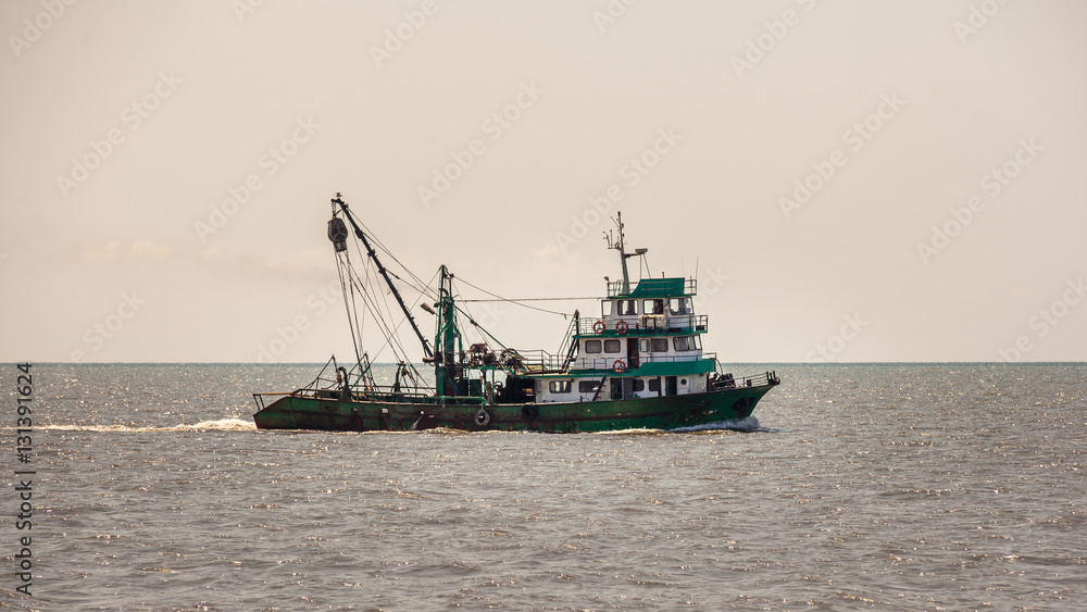 Fishing ship in Andaman sea, Poti, Georgia