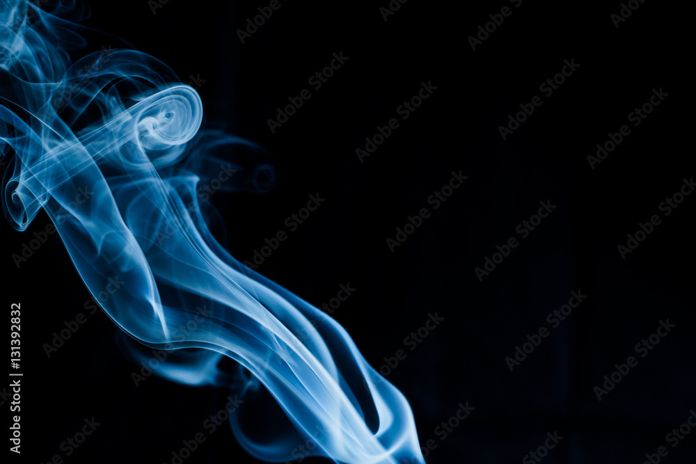 Plakat stylish smoke photography