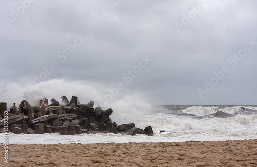 Hurricane Sandy Approaches New Jersey Shore
