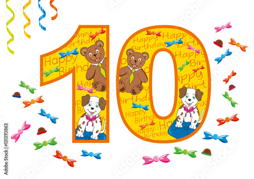 buon compleanno numero 10 Stock Vector | Adobe Stock buon compleanno numero 10 Stock Vector | Adobe Stock